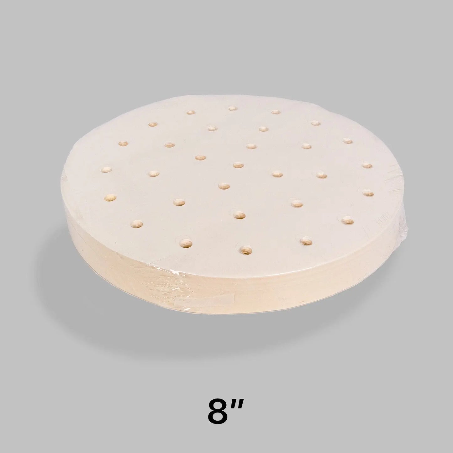 Round White Steamer Paper 8 2000 Case - restaurant supplies wholesale