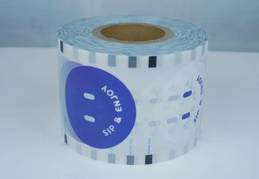 Mocha 90-95 Season Artistic Matt Sealing Film 4000 Cup/Roll - 6 Rolls/Case Mocha