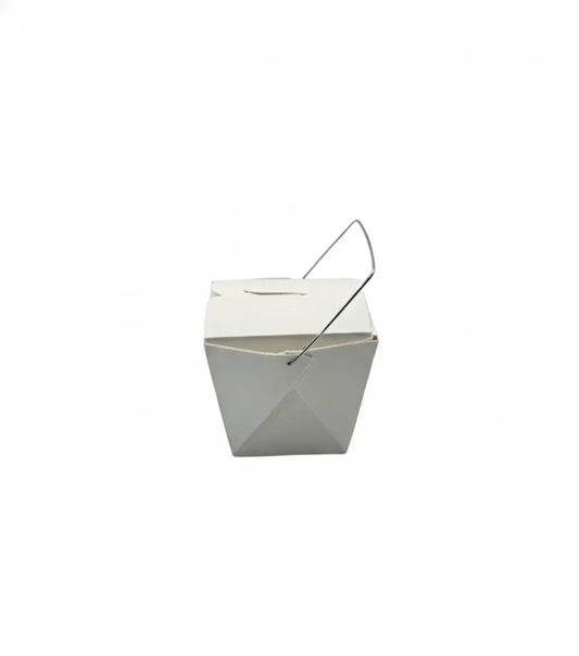White and gray geometric vase on a white background