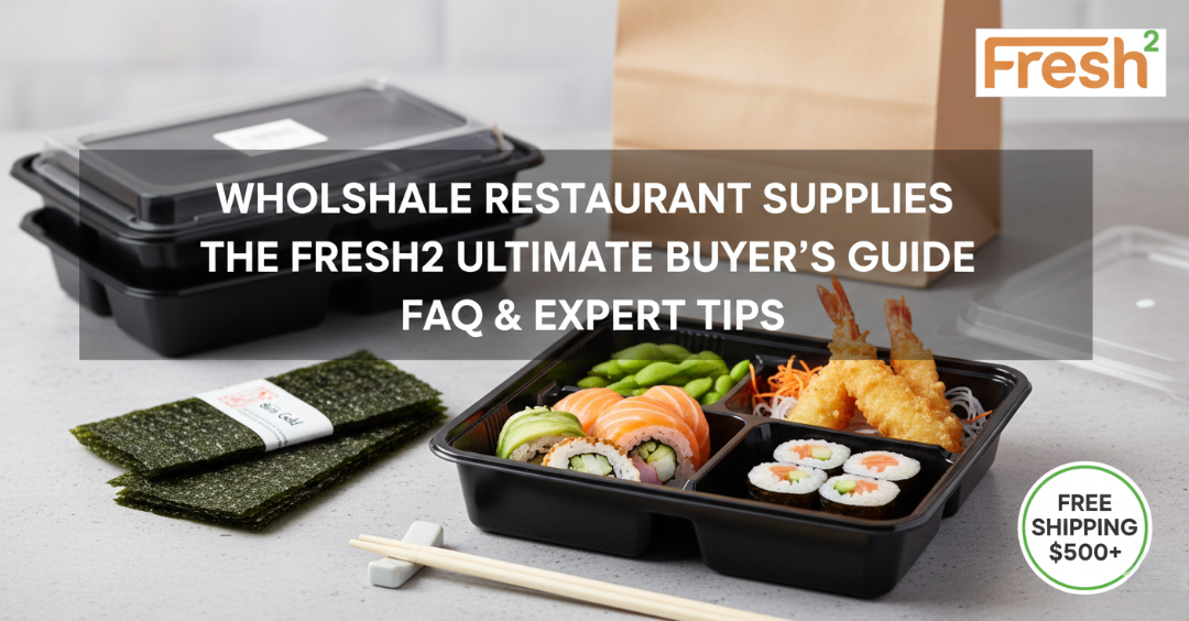 Wholesale Restaurant Supplies: The Fresh2 Ultimate Buyer’s Guide & FAQ