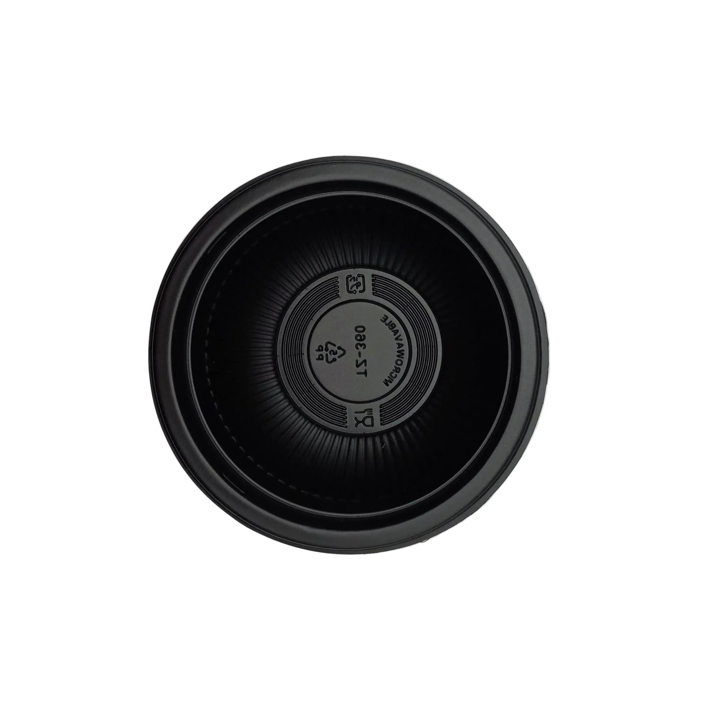 TZ-360 16 oz DONBURI Plastic Bowls Black 330 Sets/Case TZ