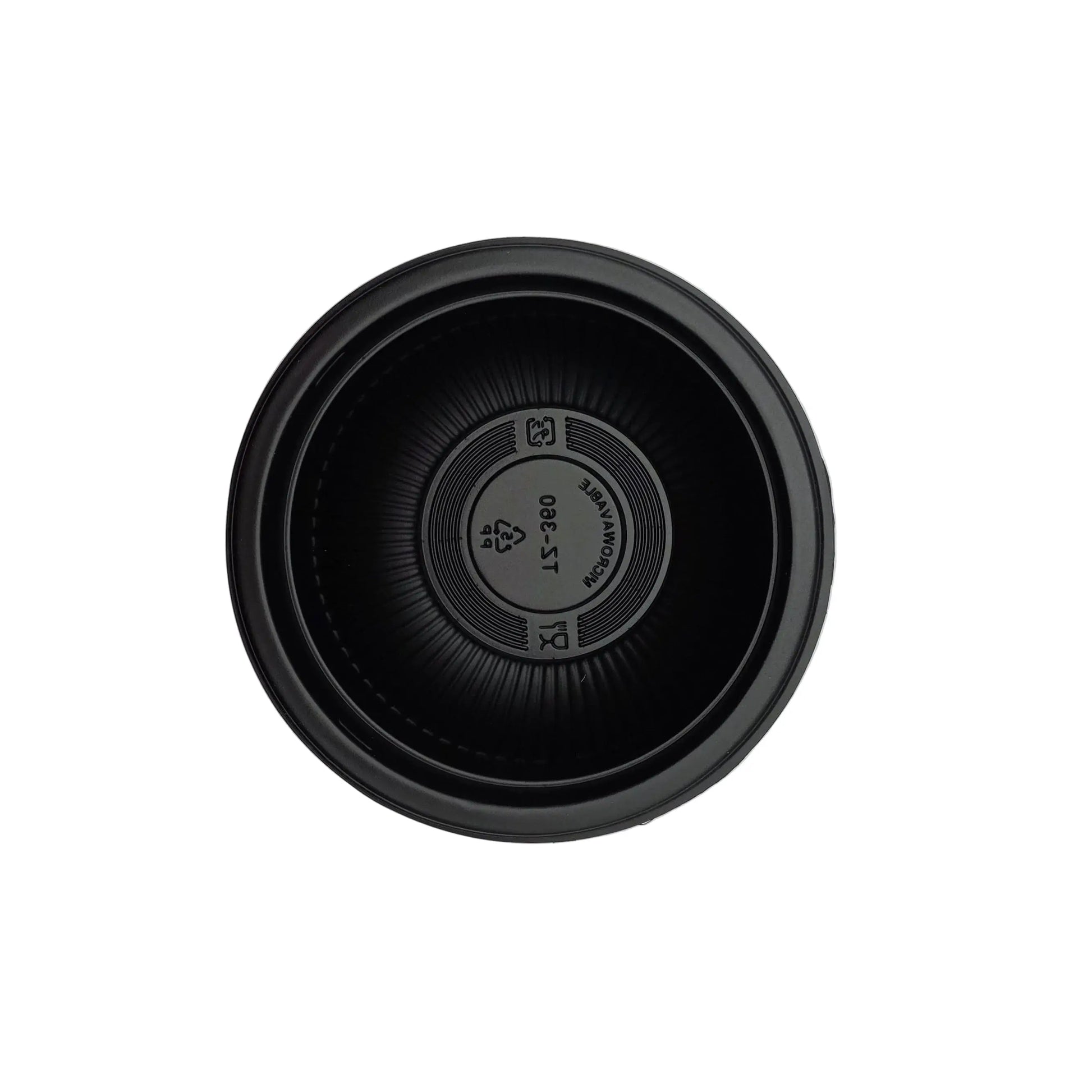TZ-360 16 oz DONBURI Plastic Bowls Black 330 Sets/Case TZ
