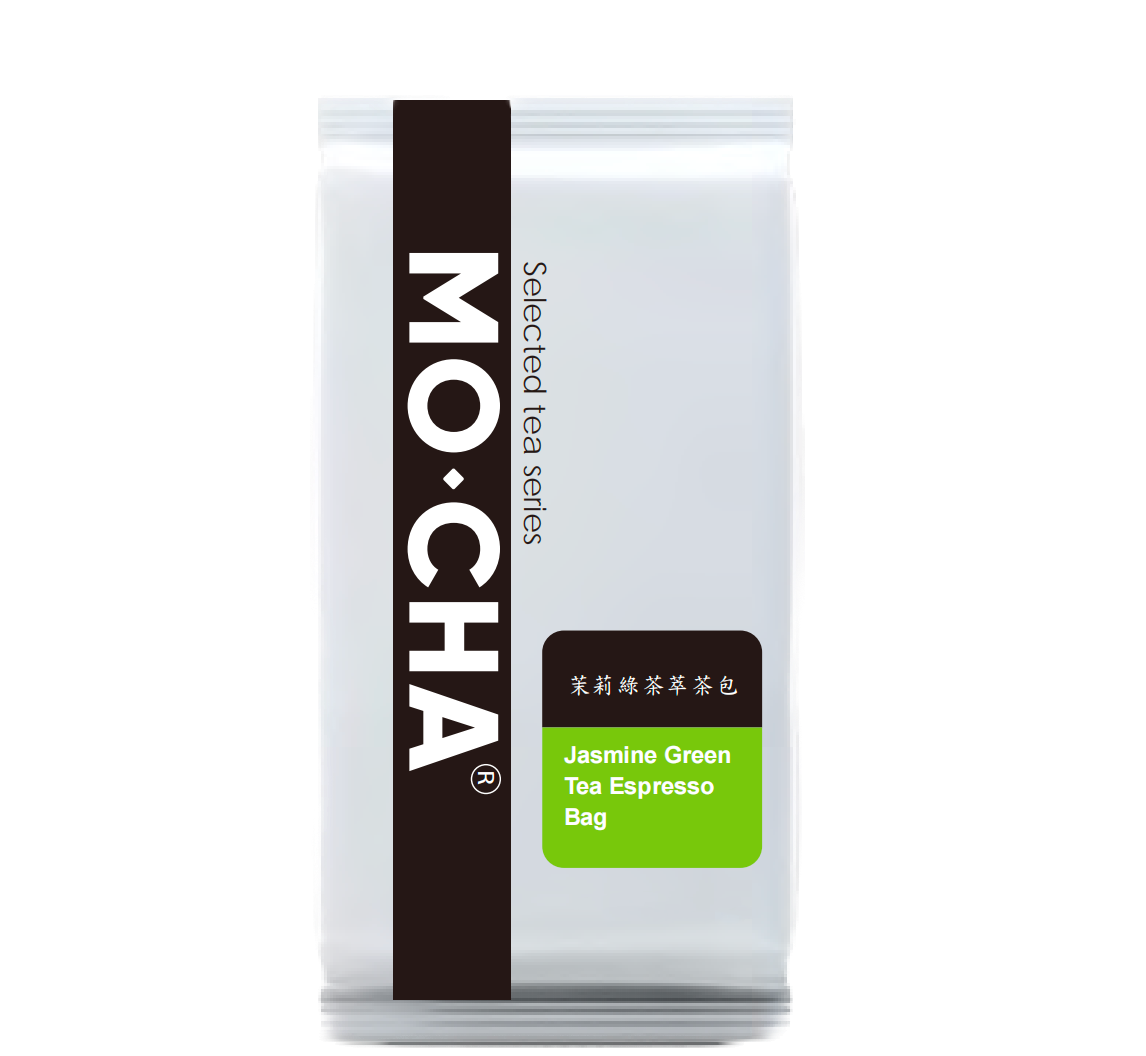 Mocha Jasmine Green Tea Espresso Bag 8g/Bag - 500 Tea Bags/Case