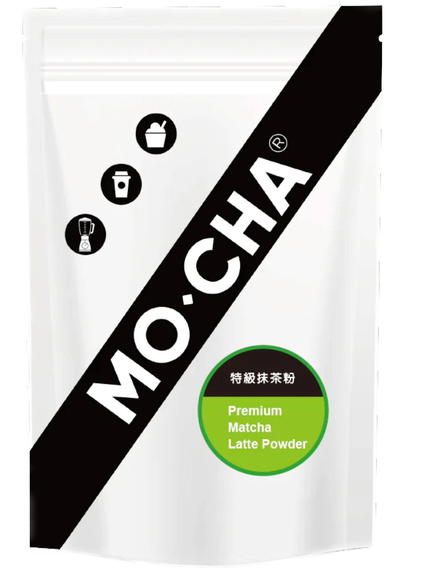 Mocha Premium Matcha Latte Powder 2.2 lbs/Bag - 10 Bags/Case