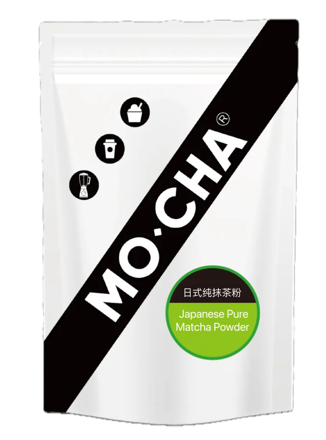 Mocha Japanese Pure Matcha Powder 2.2 lbs/Bag - 10 Bags/Case