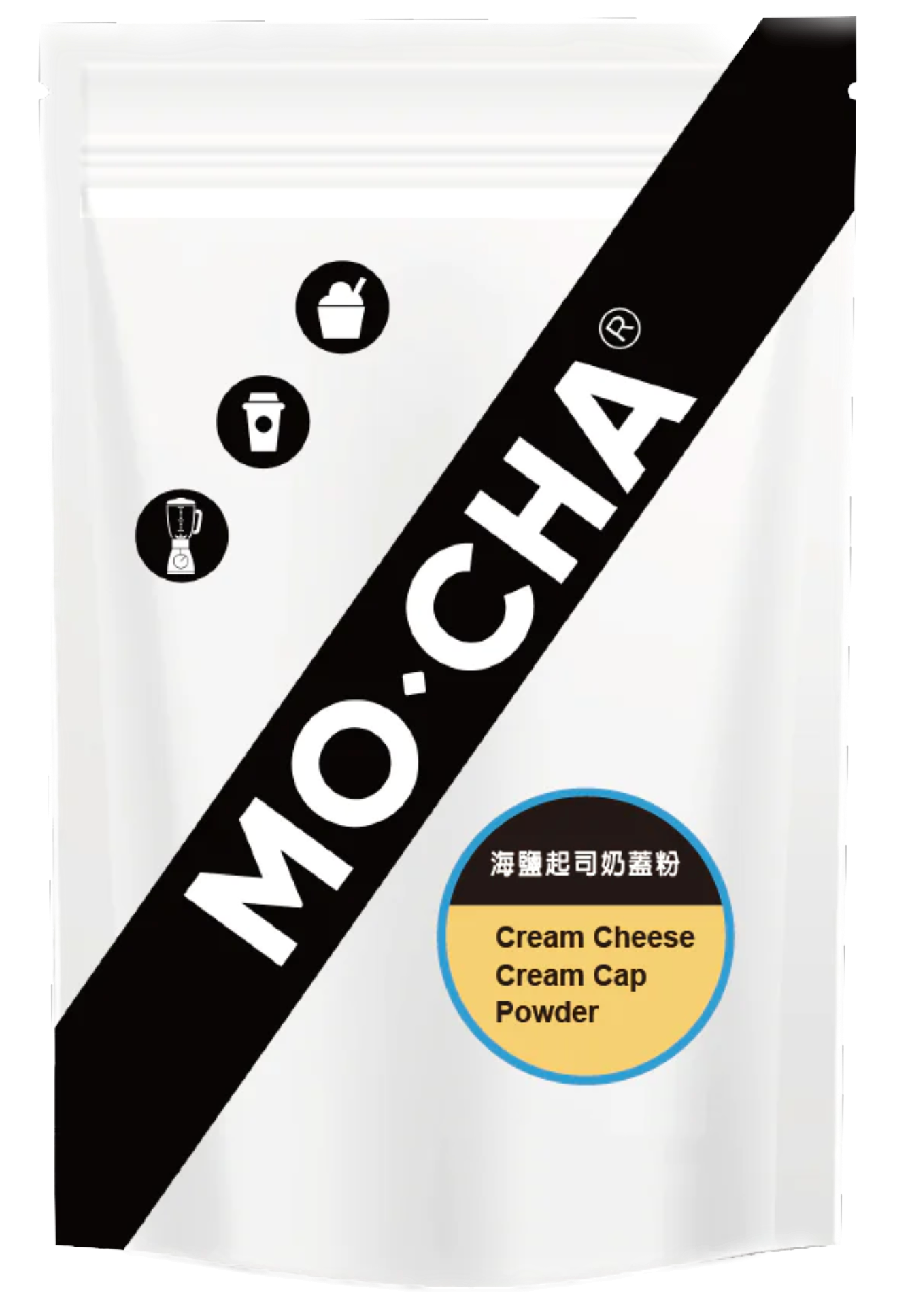Mocha Cream Cheese & Salt Cream Cap Powder 2.2 lbs/Bag - 10 Bags/Case