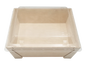 WBS-435 - 5" Square Wooden Container Togo Food Sushi Box Serving Trays Fresh2