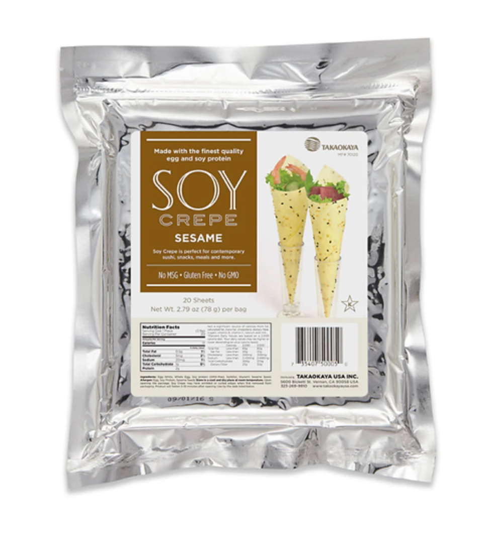 Soy Crepe Soypaper, Sesame, 20pc*6bag