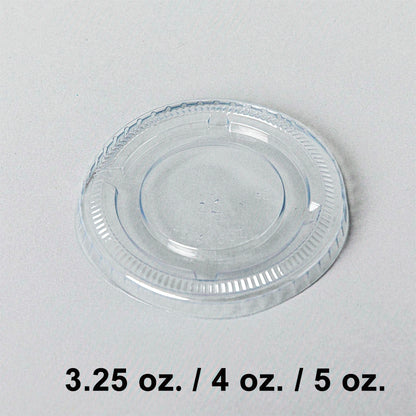 Plastic Lid for 3.25 to 5oz. Plastic Portion Cup - 2000/Case