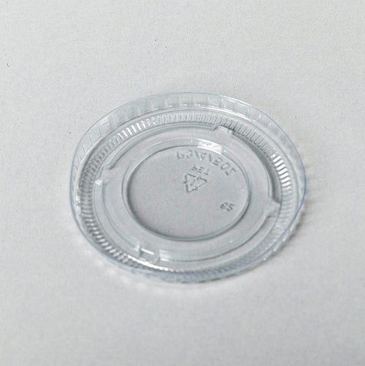 3.25至5盎司塑料分装杯塑料盖 - 2000个/箱