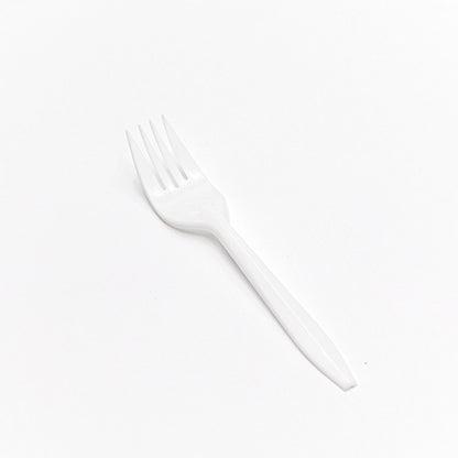 6英寸白色亚洲塑料叉 - 550/箱