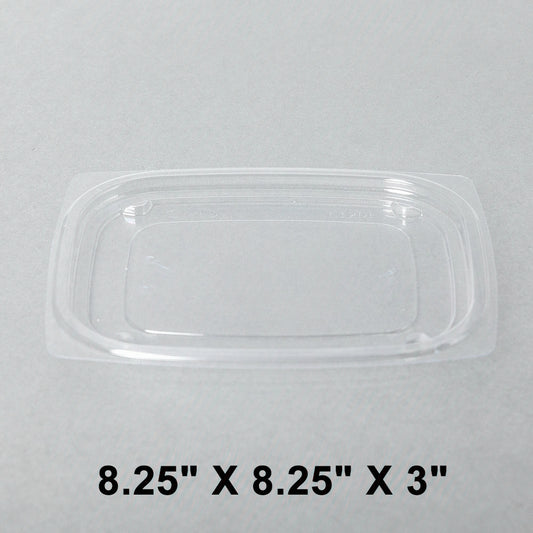 Dart 矩形透明塑料容器盖，适用于 C8DE/C16DE - 1008/箱