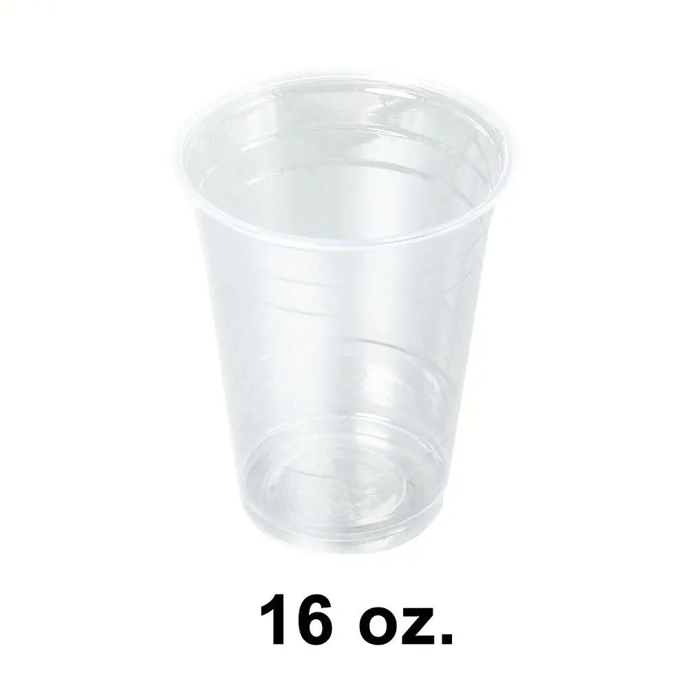 WS 16 oz. clear plastic cold cups