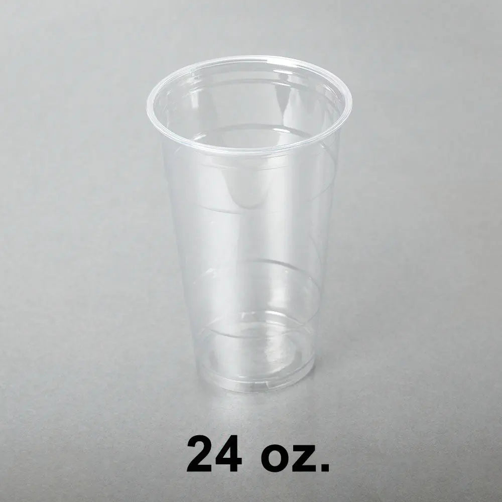 WS 24 oz. clear plastic cold cups