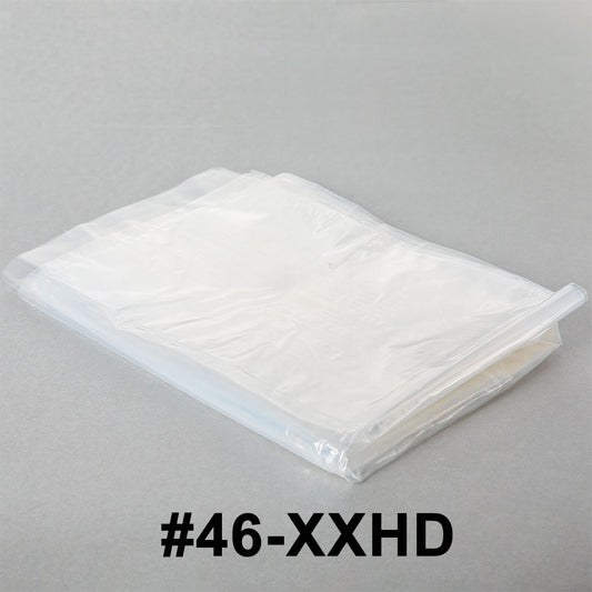 LDPE 透明垃圾袋 #46 XXHD 重型 23 英寸 X 46 英寸 - 40/箱