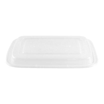 28盎司长方形黑色塑料容器套装 (868) - 150个/箱