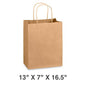 Kraftpaper bag with Handle-Large 250/Case
