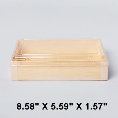 优质长方形木盒套装 8.58 X 5.59 X 1.57 - 500/箱