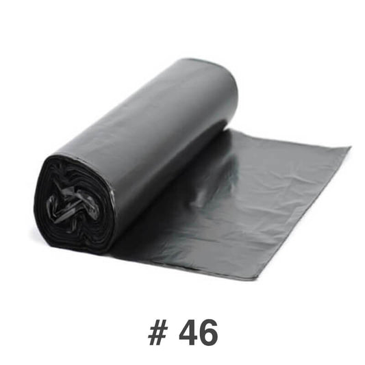 黑色塑料垃圾袋 23" X 46" #46 - 26/箱