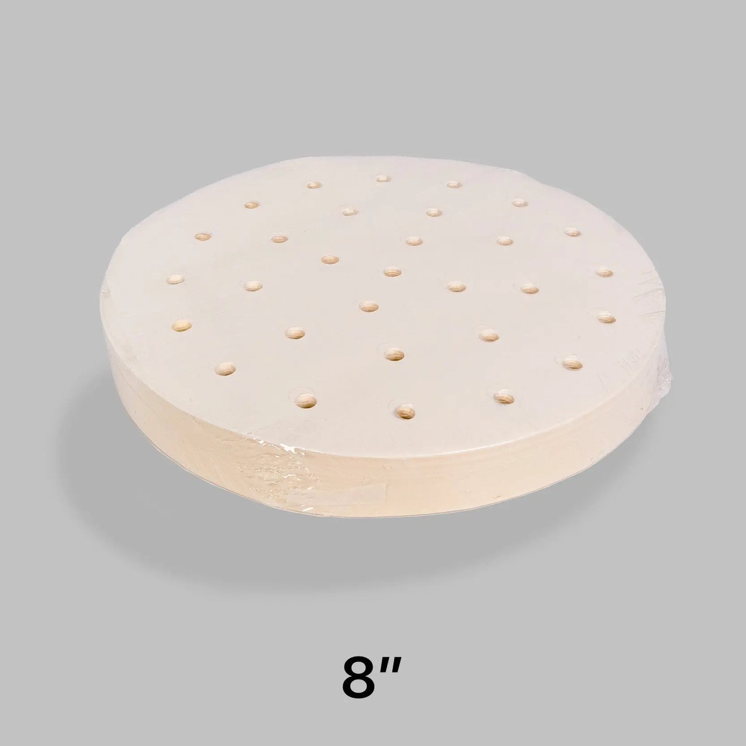 Round White Steamer Paper 8 2000 Case - restaurant supplies wholesale