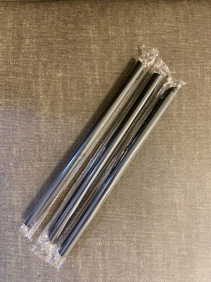 Individually Wrapped Black Large Straw - 2000PCS/CASE