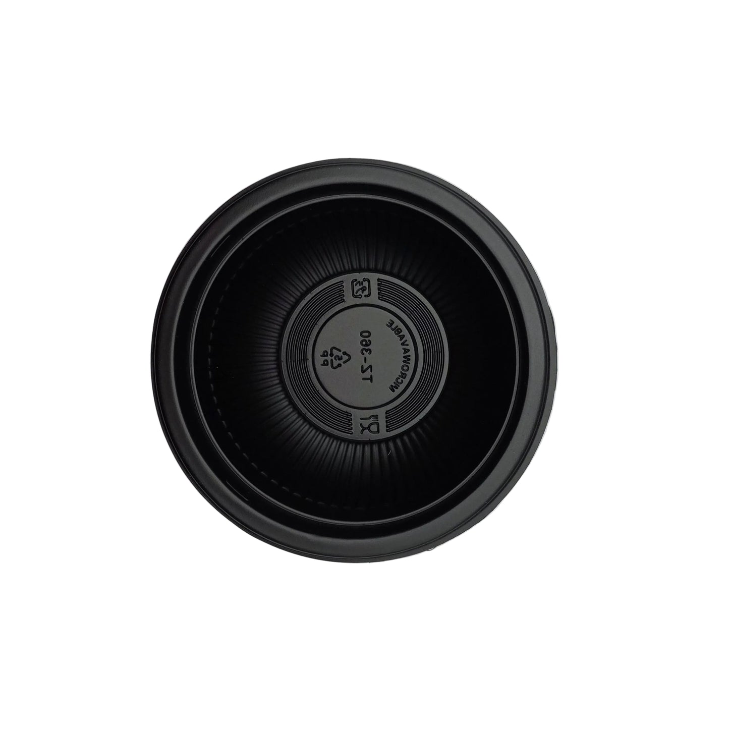 TZ-360 16 oz DONBURI Plastic Bowls Black 330 Sets/Case