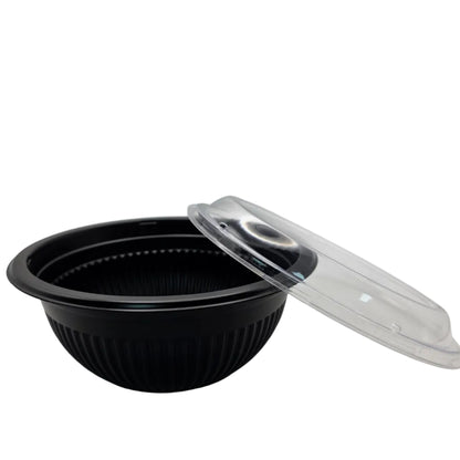 TZ-364 32 oz DONBURI Plastic Bowls Black 200 Sets/Case